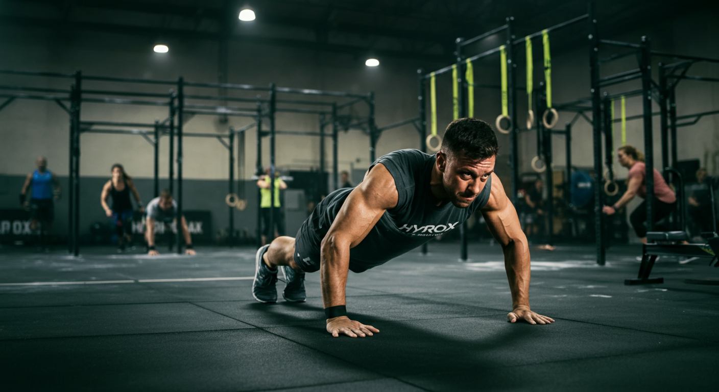 Burpee Hyrox 2026: O Guia Definitivo para Evitar Penalidades