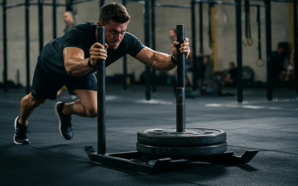 Treino de Pernas para Sled Push: Tutorial Definitivo 2026
