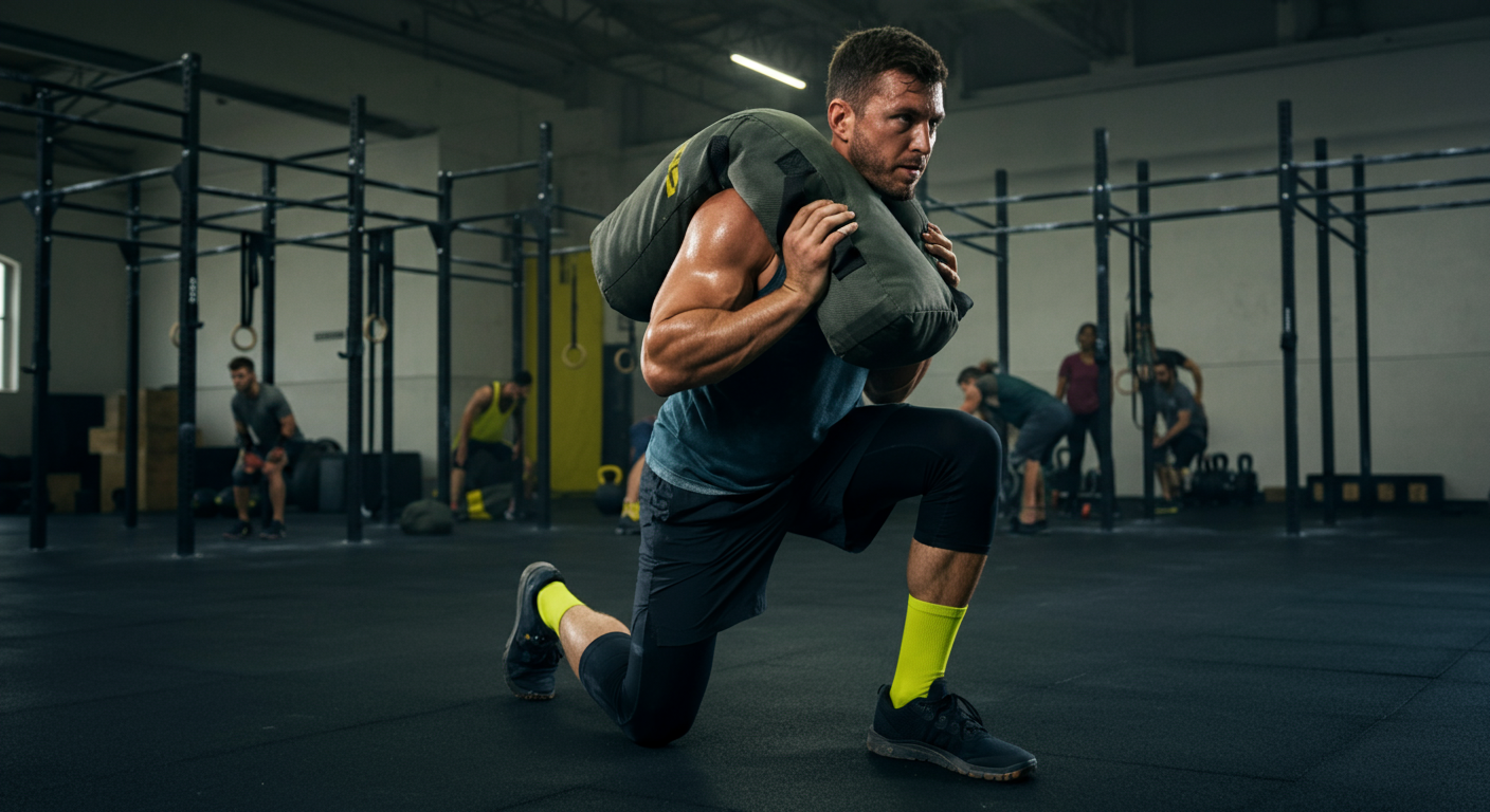 Sandbag Lunge Hyrox: Guia Definitivo para Vencer em 2026