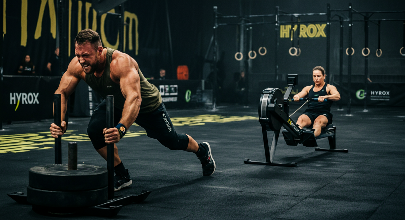 Guia Hyrox 2026: Singles, Doubles ou Relay? Escolha Certa