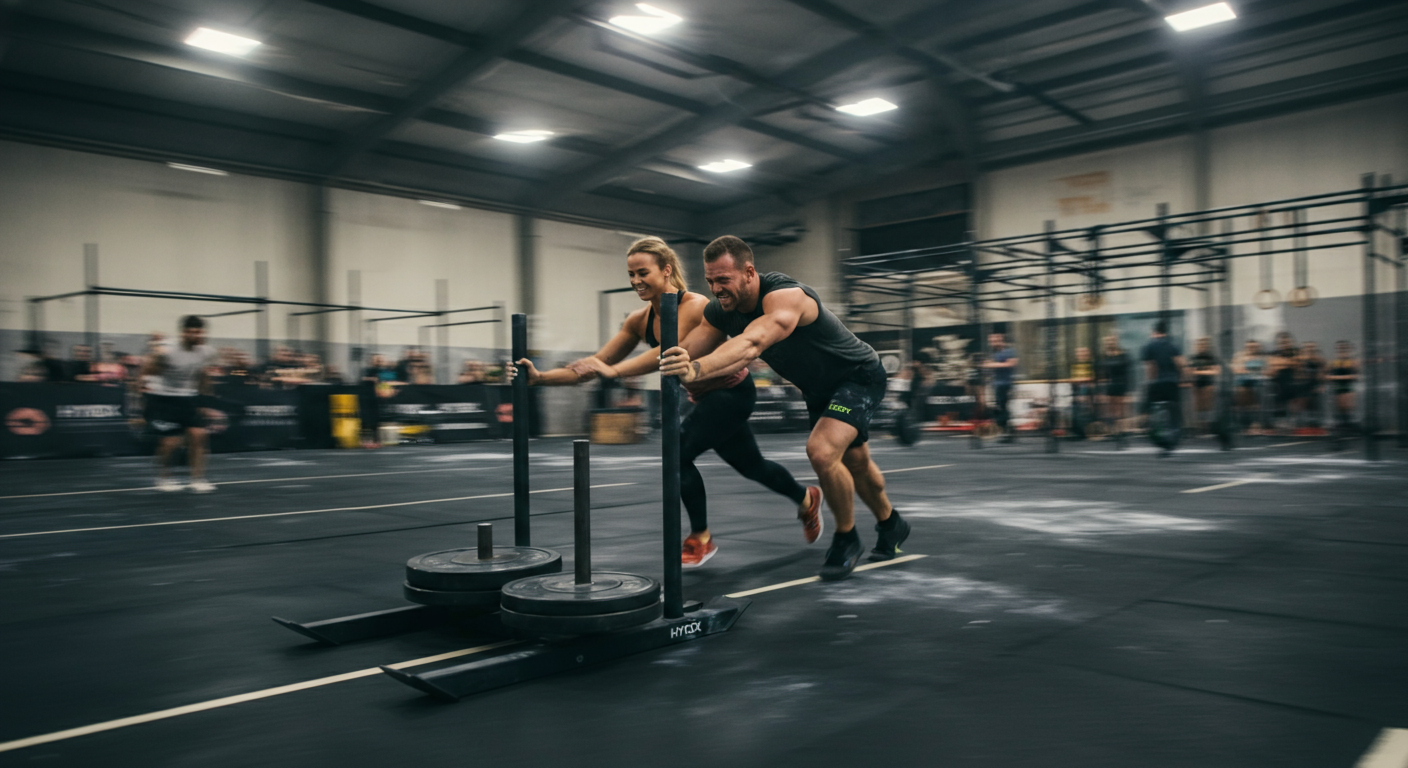 Hyrox Doubles: Qual a Melhor Divisão de Provas?