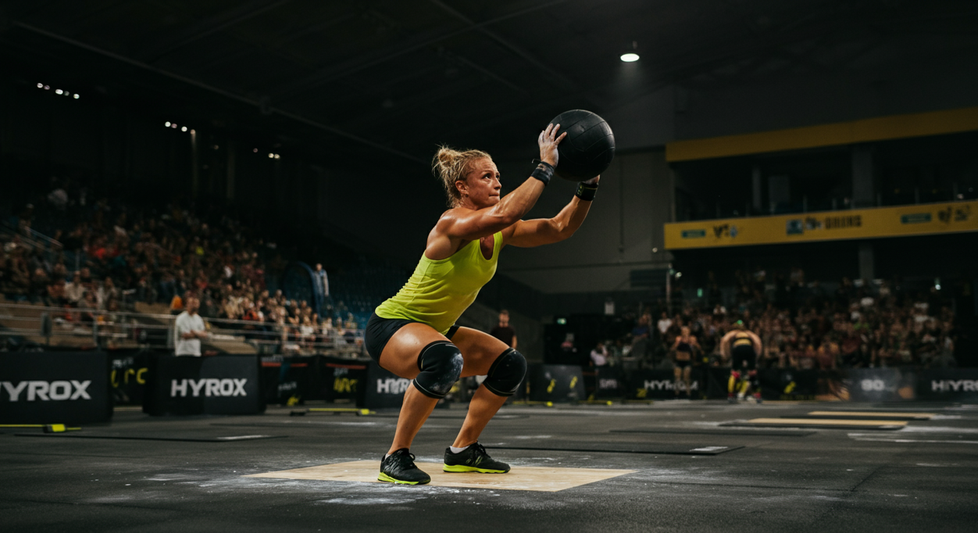 Hyrox Open ou Pro: Guia de Pesos e Estratégia