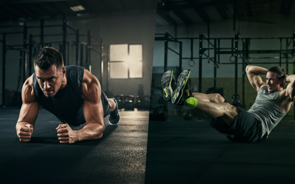 Prancha vs. Abdominal: Qual o Melhor Core para Hyrox?
