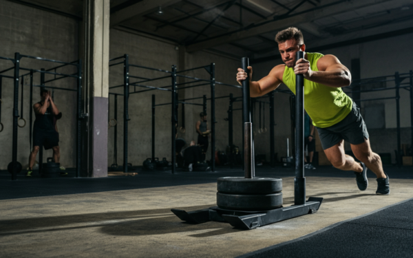 Eficiência no Sled Push: Tutorial Biomecânico [2026]