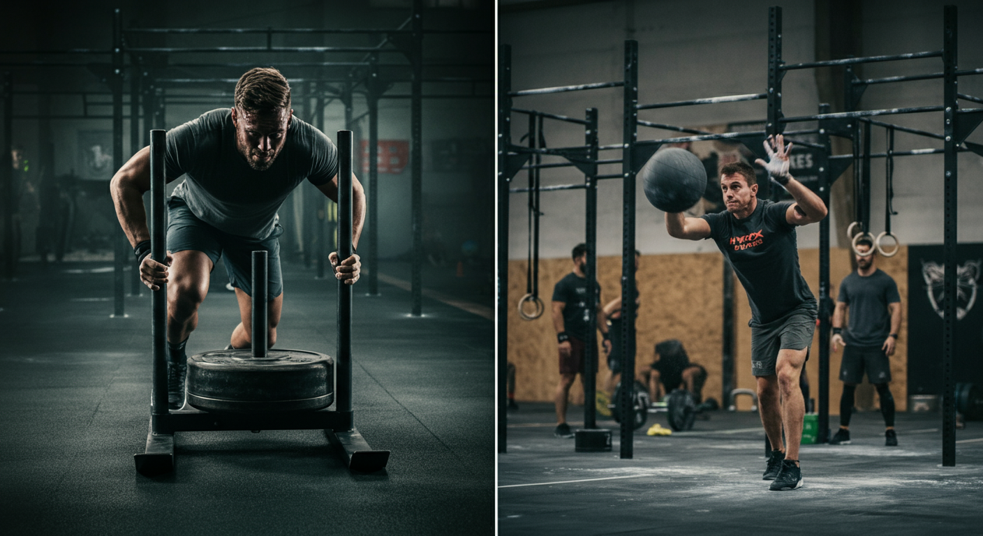 Hyrox vs CrossFit: Guia de Regras Definitivo para Atletas (2026)