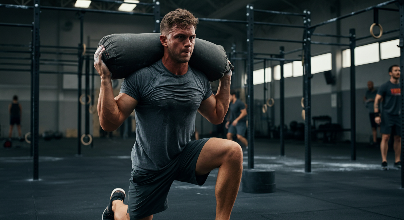 Sandbag Lunges HYROX 2026: O Guia Definitivo para a Vitória
